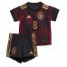 Günstige Deutschland Leon Goretzka #8 Babykleidung Auswärts Fussballtrikot Kinder WM 2022 Kurzarm (+ kurze hosen)